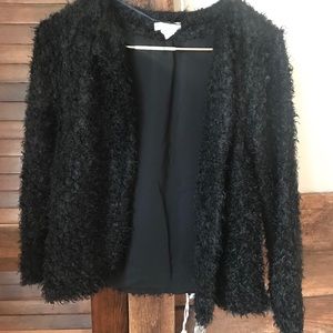 Fuzzy cardigan